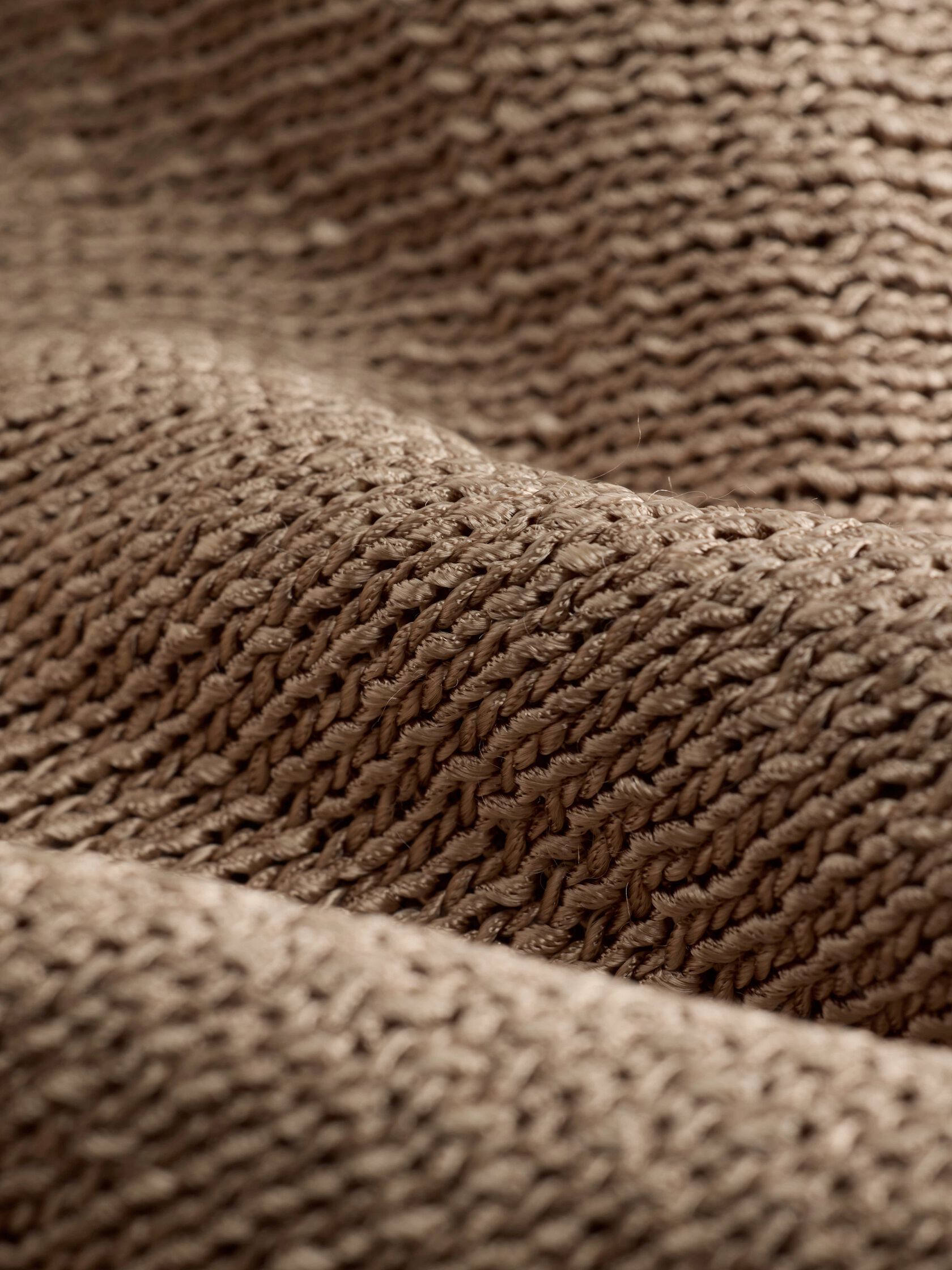 Sleek Viscose Wedge Sweater