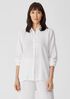 Organic Cotton Gauze Classic Collar Shirt