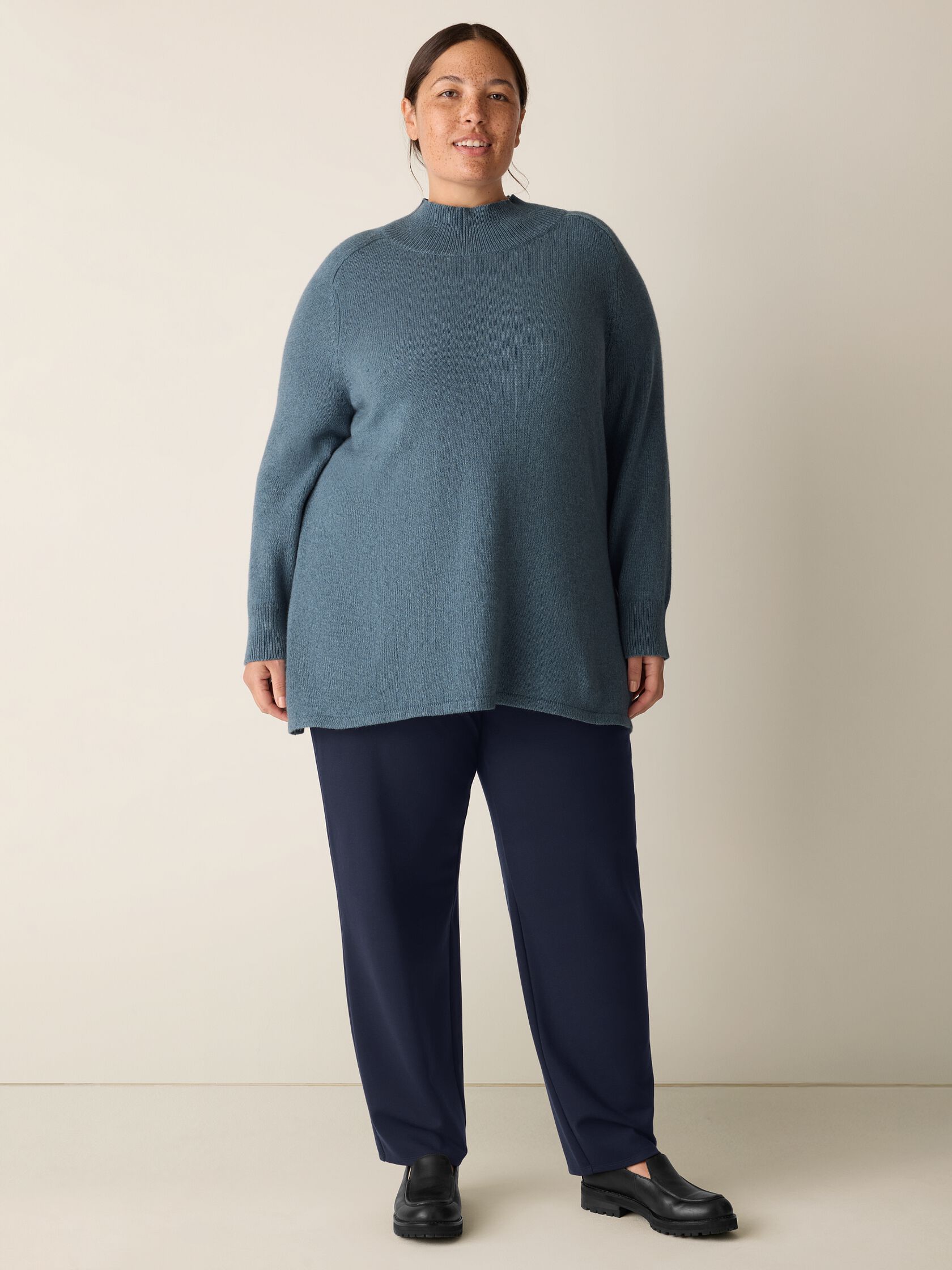 Washable Flex Ponte Straight Pant