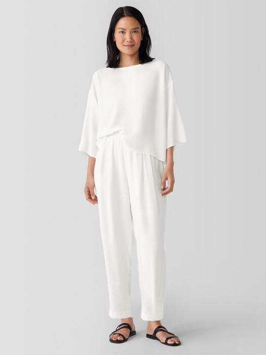 eileen fisher silk crepe cigarette pants Silk Georgette Crepe Lantern Pant eileen fisher silk crepe cigarette pants Silk Georgette Crepe Lantern Pant