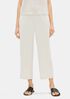 System Silk Georgette Crepe Cropped Pant