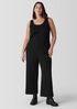 Organic Cotton Stretch Rib Scoop Neck Tank