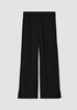 Woven Plisse Straight Pant