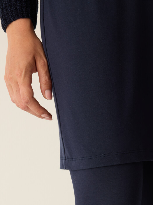 Stretch Jersey Knit Skirted Legging