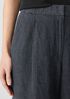 Washed Organic Linen Délavé Trouser Pant