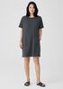 Pima Cotton Stretch Jersey T-Shirt Dress