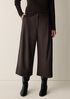 Seasonless Wool Pleated Culotte