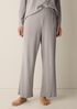 Organic Cotton Rib Straight Sleep Pant