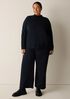 Garment-Dyed Organic Cotton Terry High Neck Top