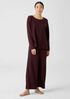 Cozy Organic Cotton Interlock Jewel Neck Top