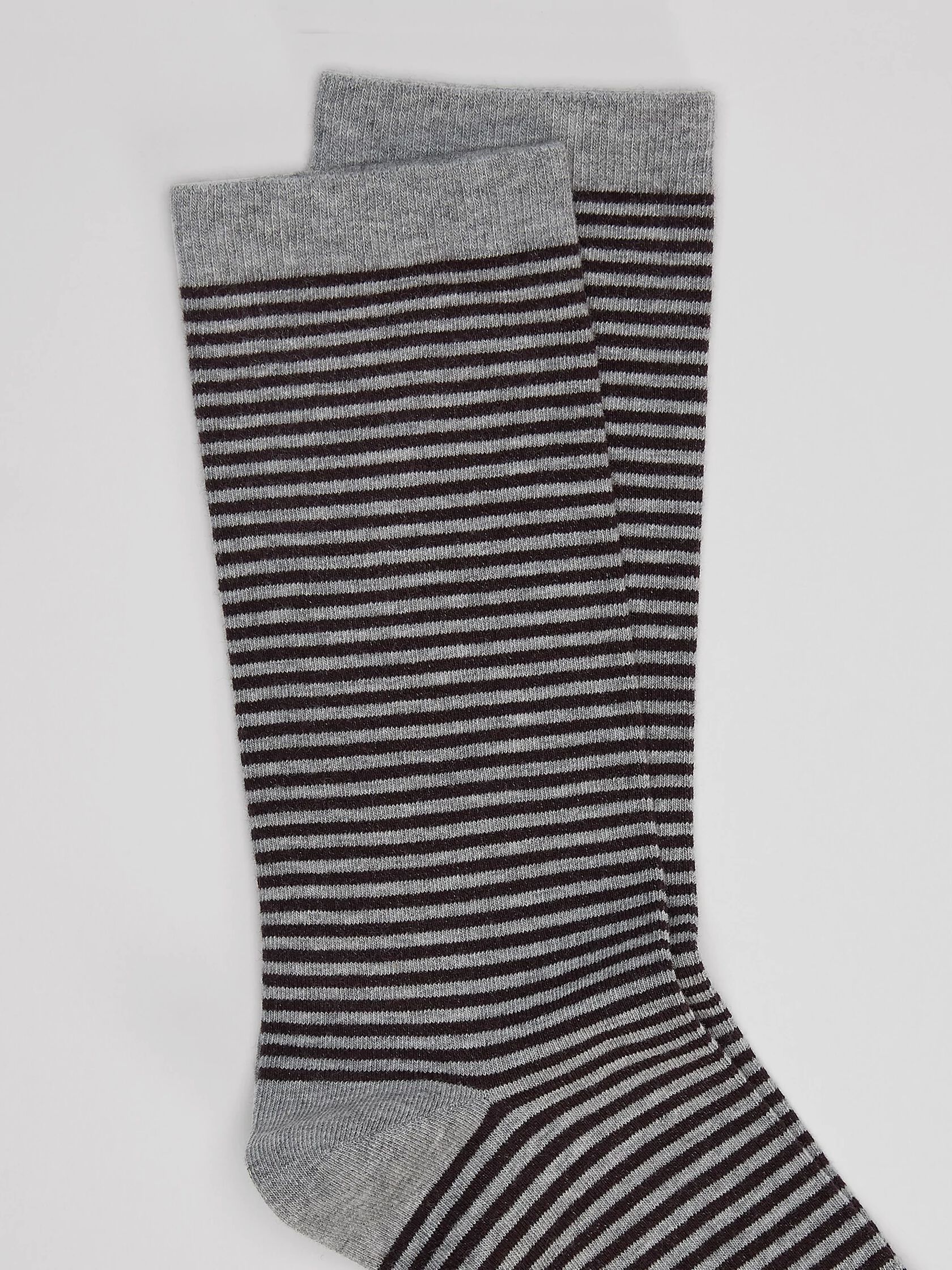 Organic Cotton Skinny Stripe Sock
