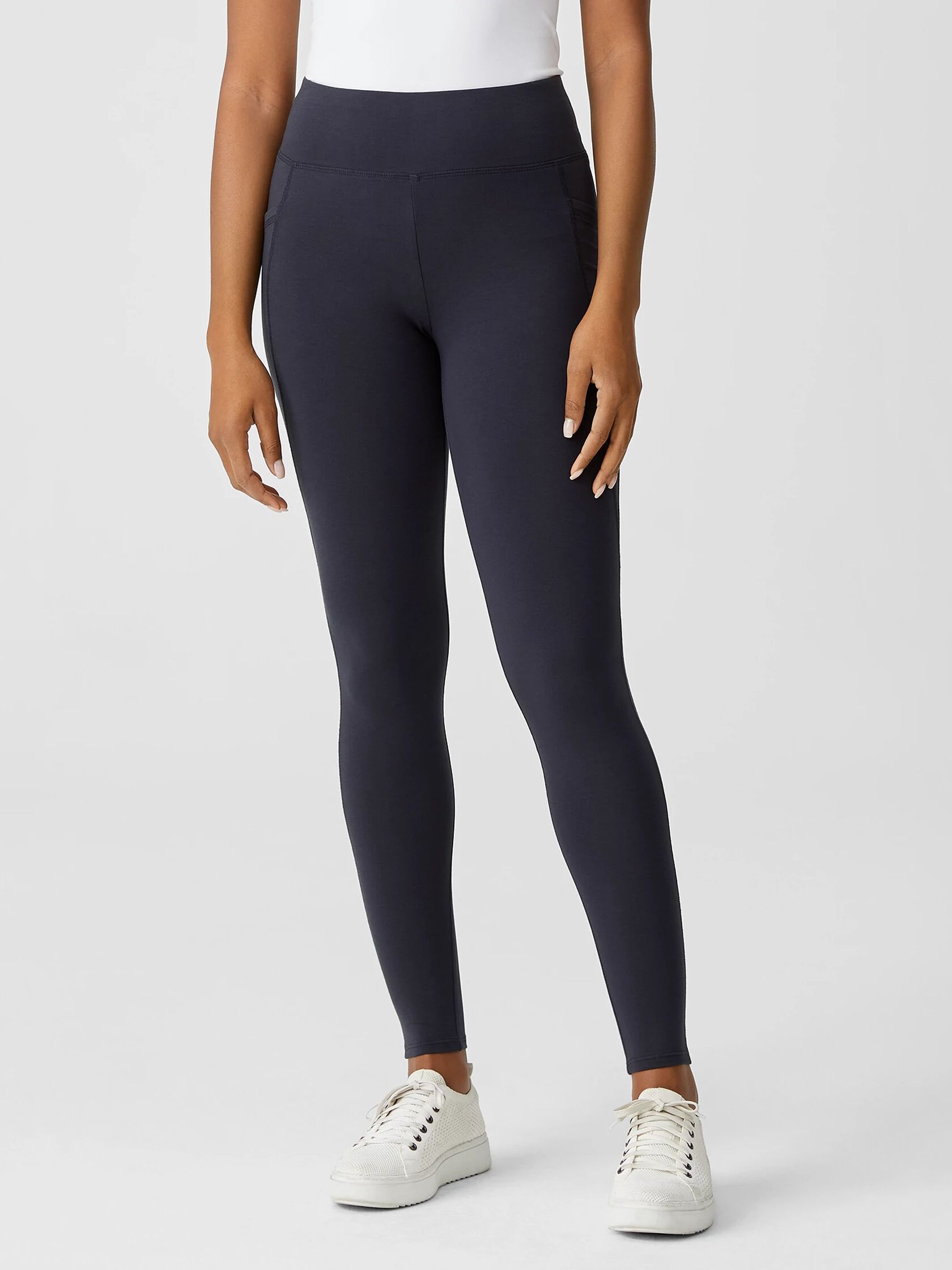 Pima Cotton Stretch Jersey Leggings