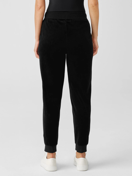 Cotton Velour Jogger Pant