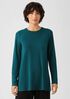 Fine Jersey Crew Neck Top