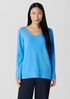 Italian Cashmere V-Neck Top