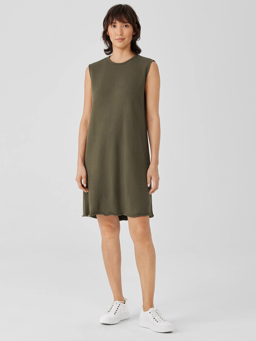 Lightweight Organic Cotton Terry Dress