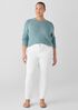 Garment-Dyed Organic Cotton Denim Slim Jean