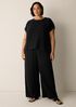 Organic Cotton Lofty Gauze Round Neck Box-Top