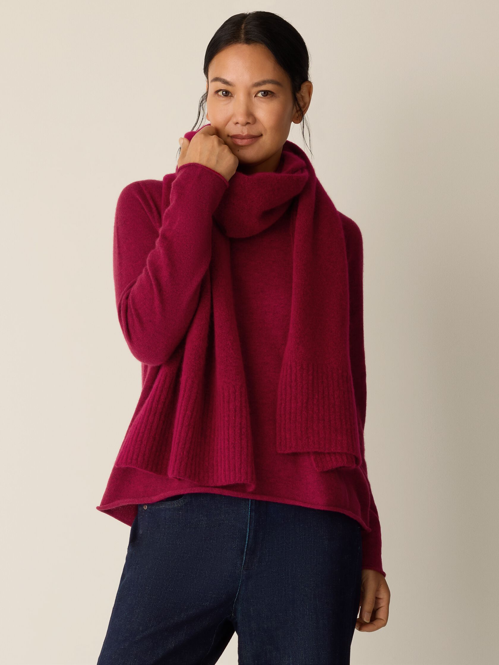 Cashmere Silk Boucle Bliss Scarf