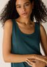 Organic Linen Jersey Scoop Neck Tank