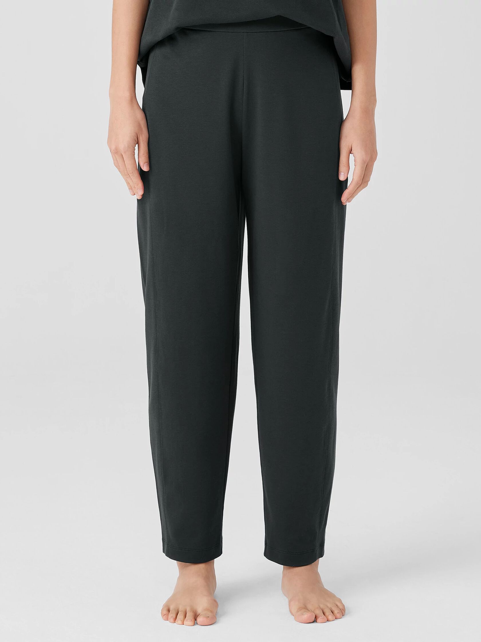 Organic Cotton Interlock Lantern Sleep Pant