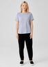 Organic Pima Cotton Jersey Round Neck Tee