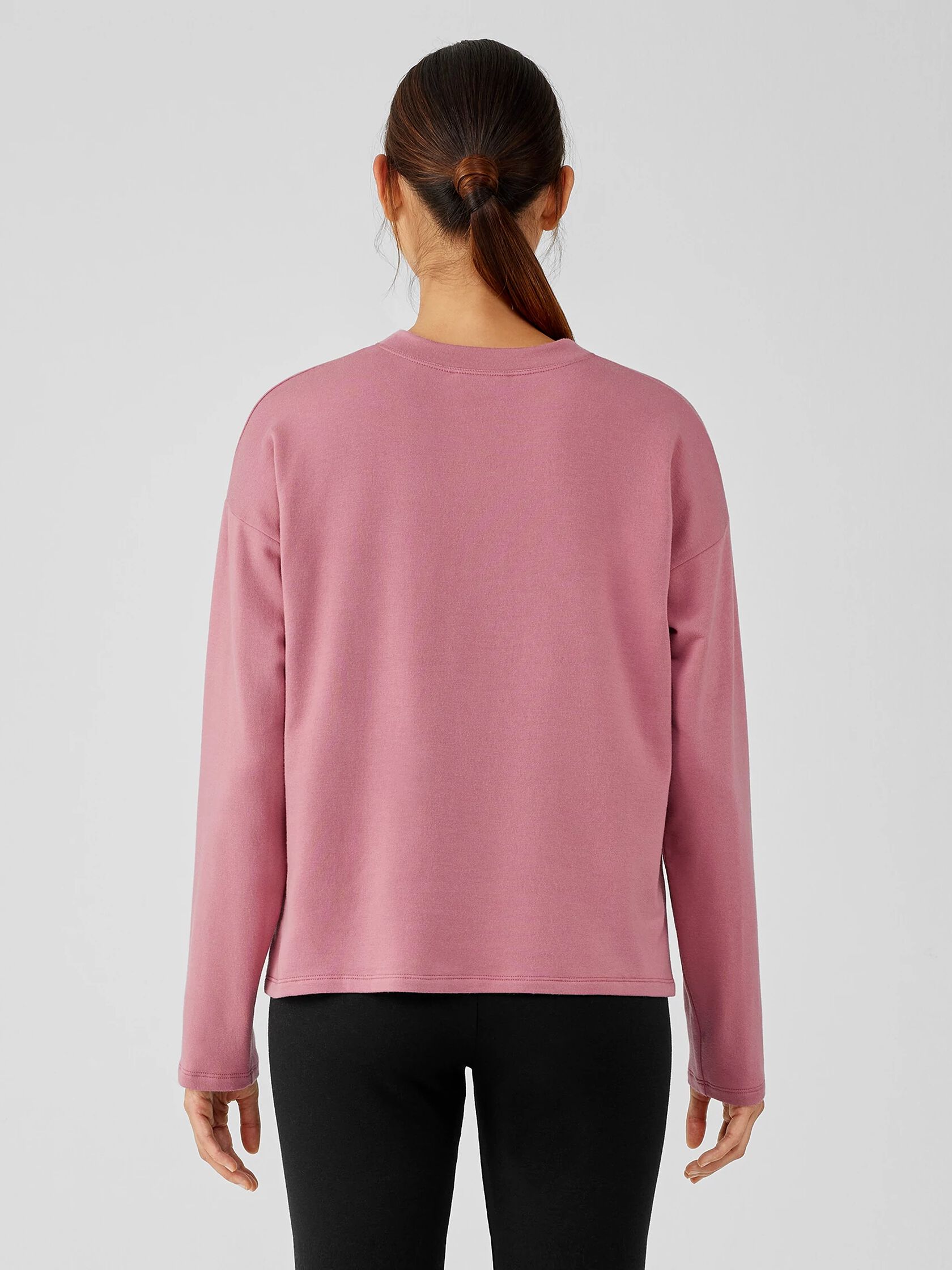 Cozy Brushed Terry Hug Box-Top