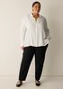 Washable Flex Ponte Tapered Trouser Pant