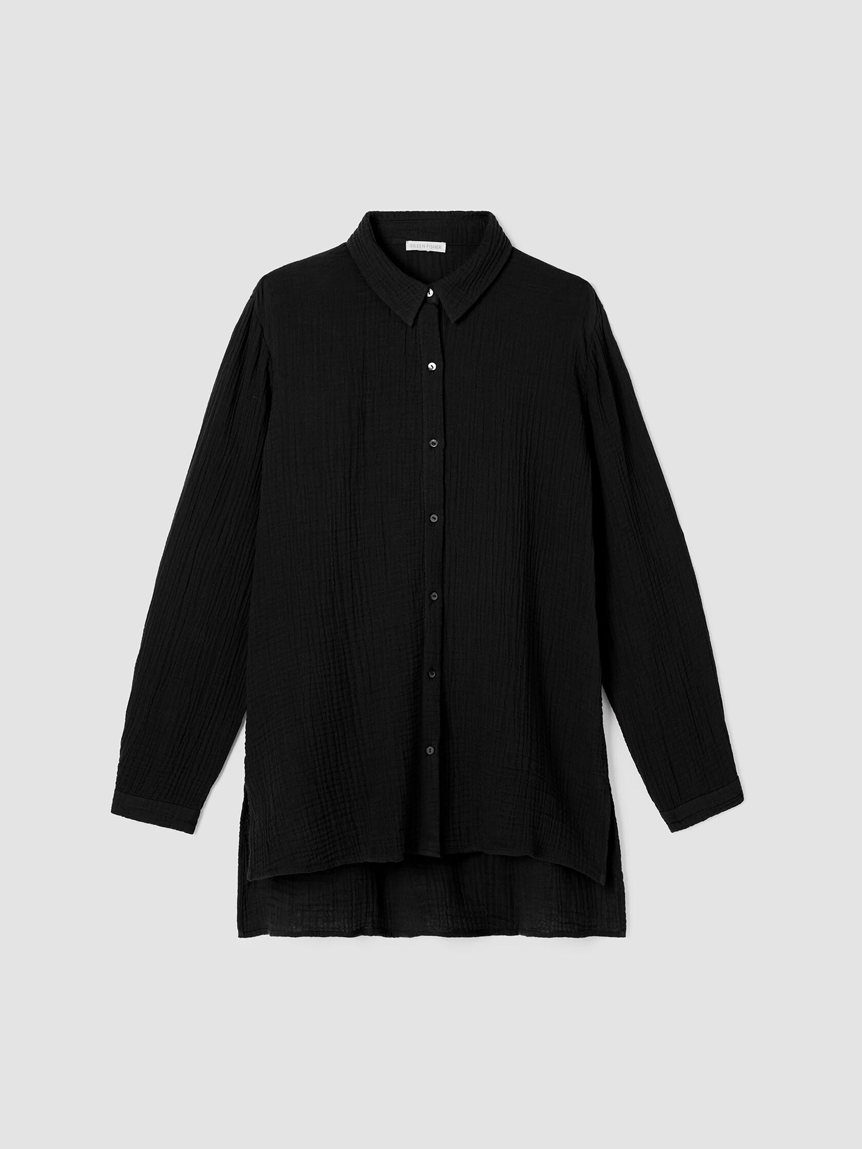Organic Cotton Gauze Classic Collar Shirt