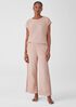 Cozy Organic Cotton Thermal Wide-Leg Pant