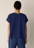 Organic Cotton Lofty Gauze Round Neck Box-Top