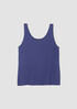 Stretch Silk Jersey Scoop Neck Tank