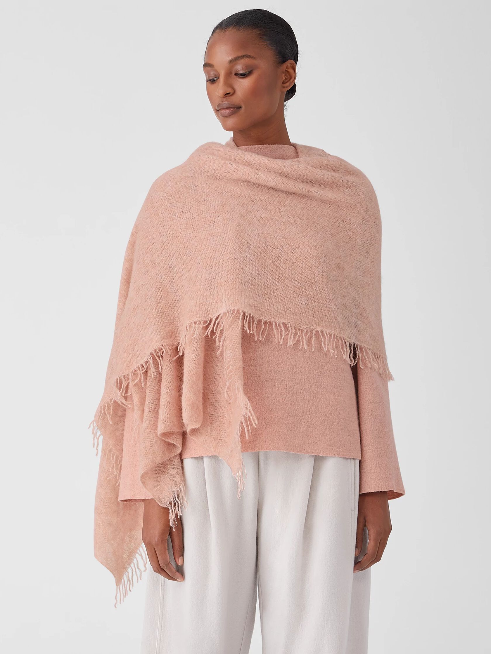 Washed Alpaca Scarf