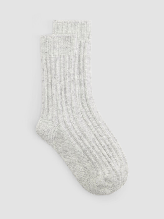 Recycled Nylon Blend Crew Sock