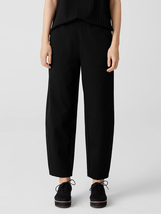 Cotton Ponte Lantern Pant