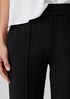 Pima Cotton Stretch Jersey Pintuck Pant