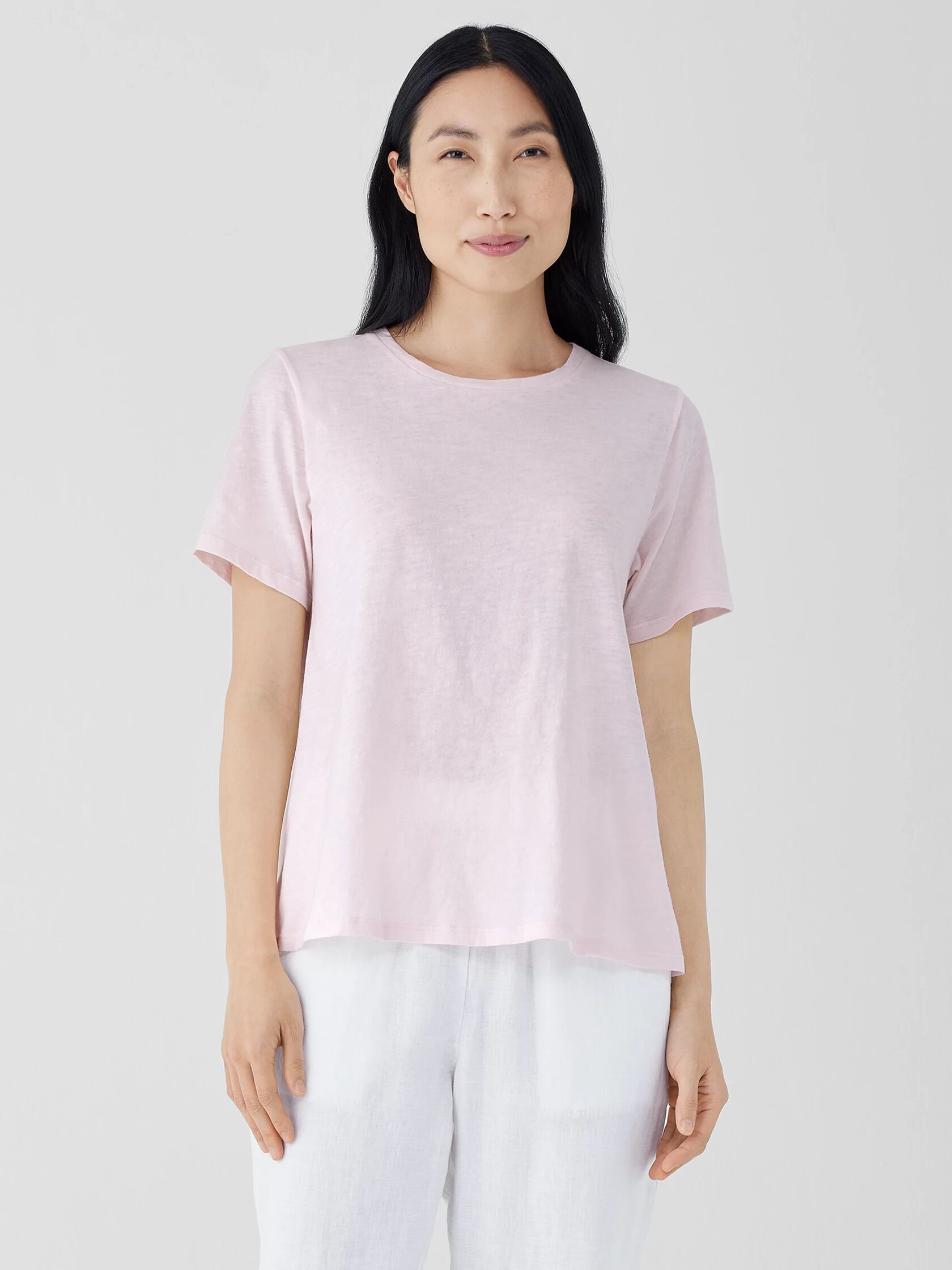 Organic Cotton Slubby Jersey Tee
