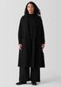 Lightweight Boiled Wool Shawl Collar Vest in Regenerative Wool