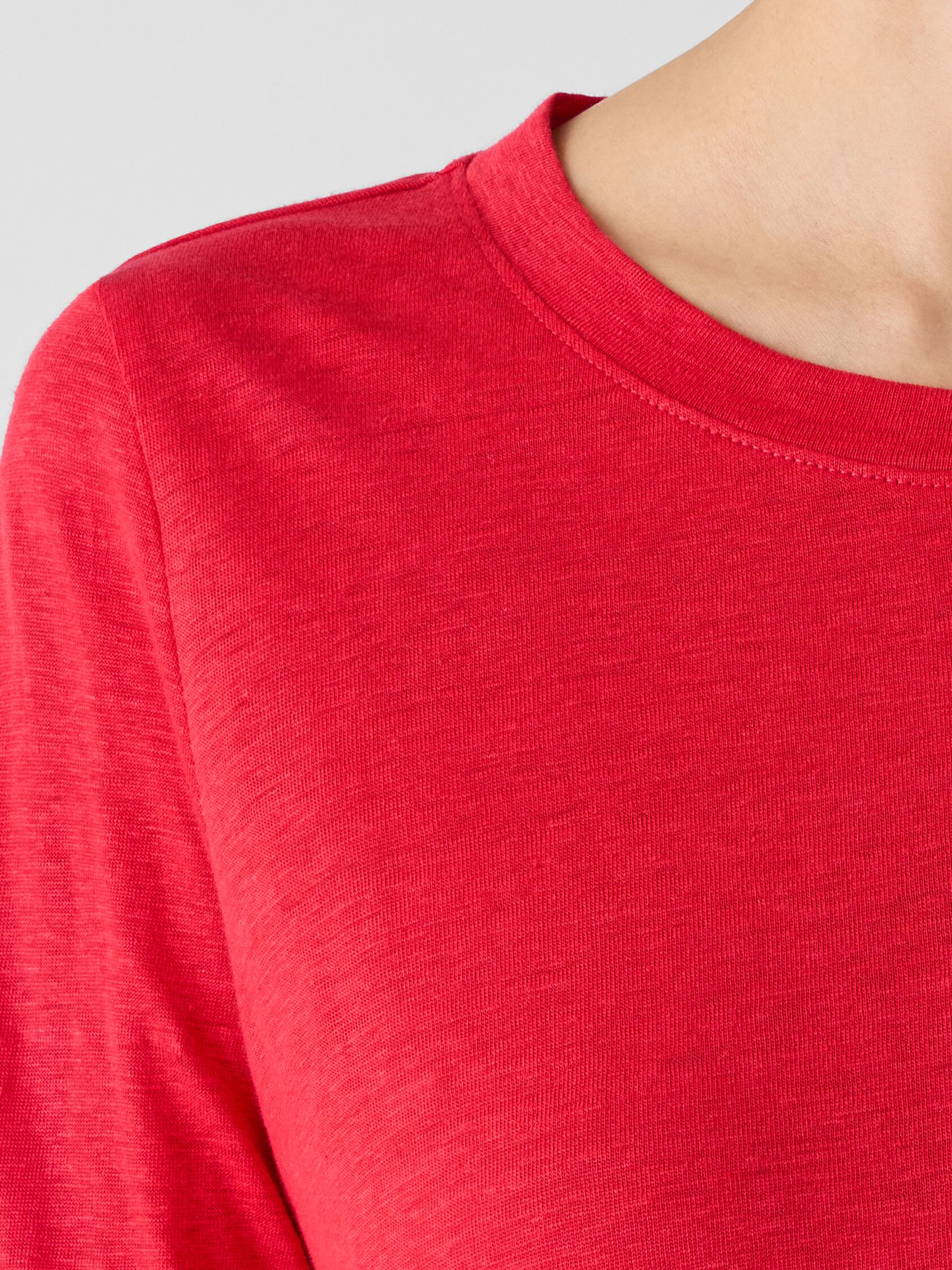 Organic Linen Jersey Long-Sleeve Tee