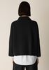 Peruvian Cotton Blend Funnel Neck Top