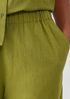 Organic Cotton Crepe Wide-Leg Pant