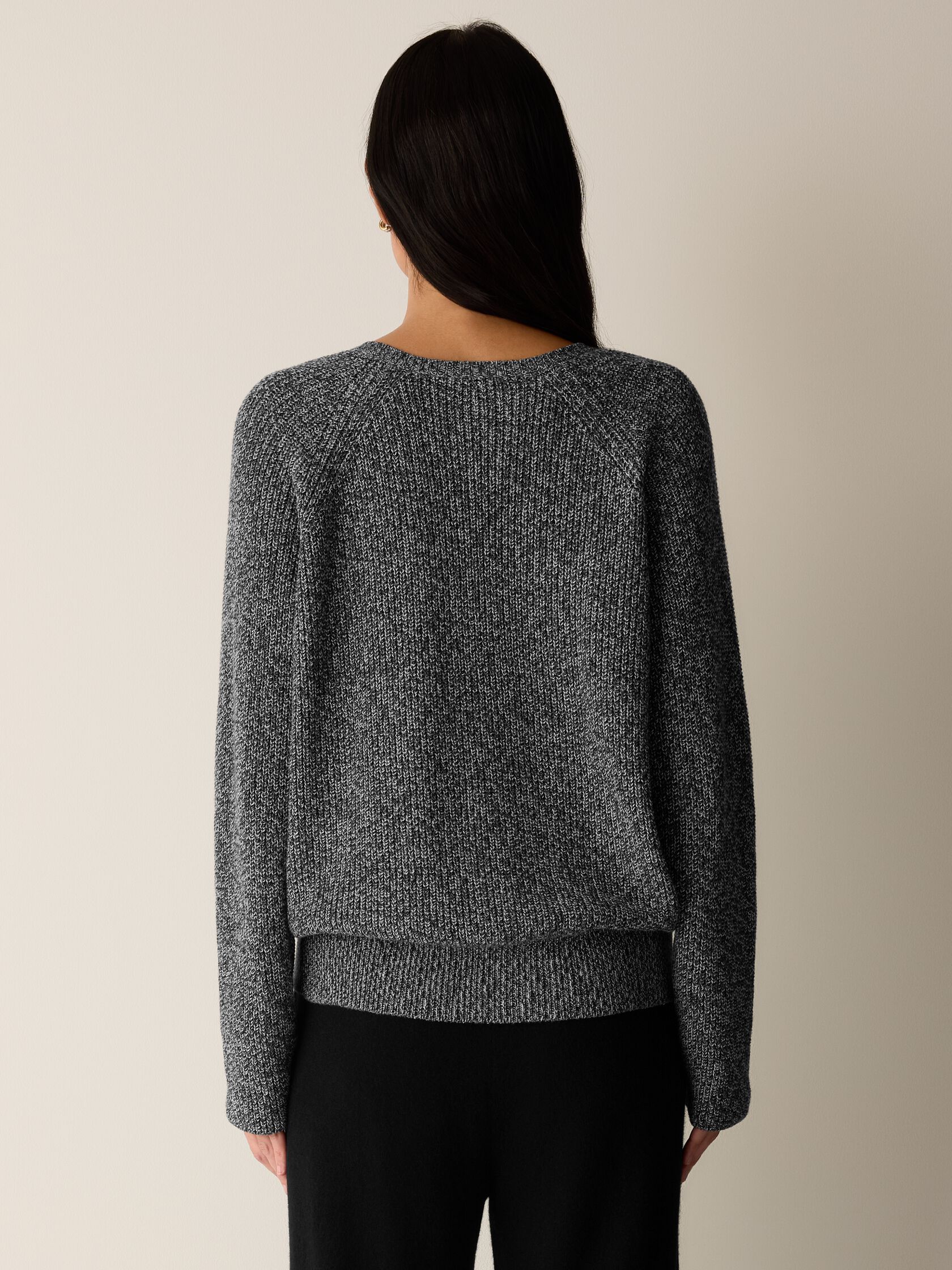 Peruvian Cotton Blend V-Neck Top