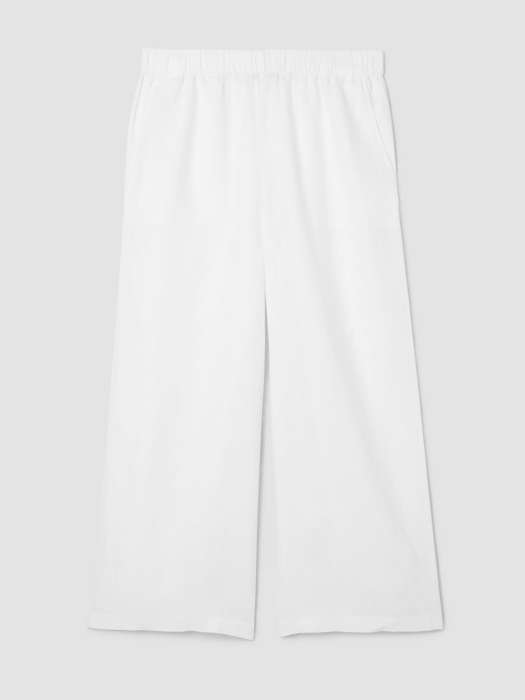 Organic Linen Wide-Leg Pant