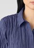 Crushed Silk Classic Collar Shirt