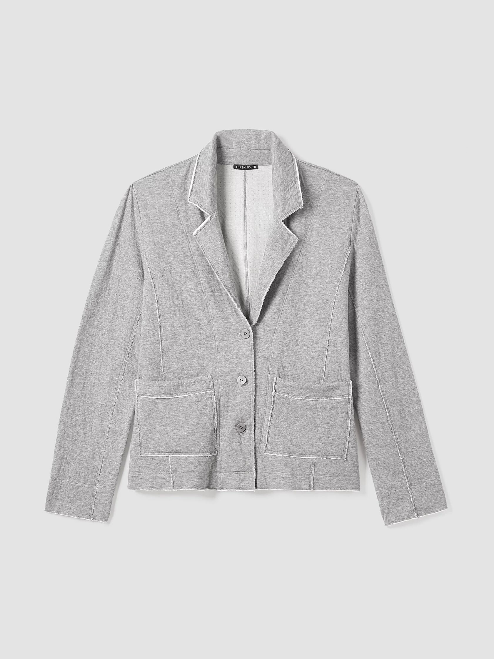 Double Layer Organic Cotton Blazer