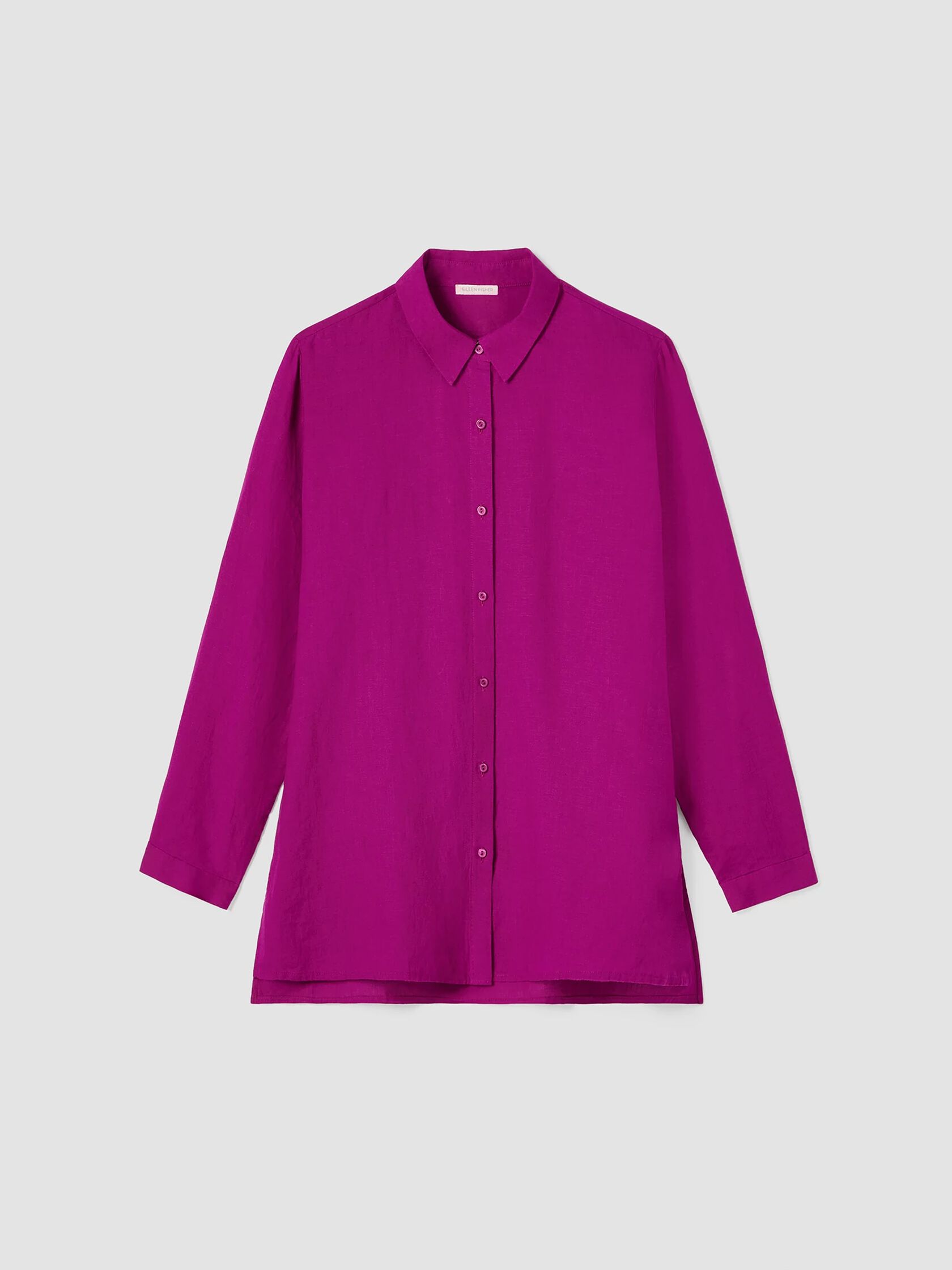 Organic Handkerchief Linen Classic Collar Shirt