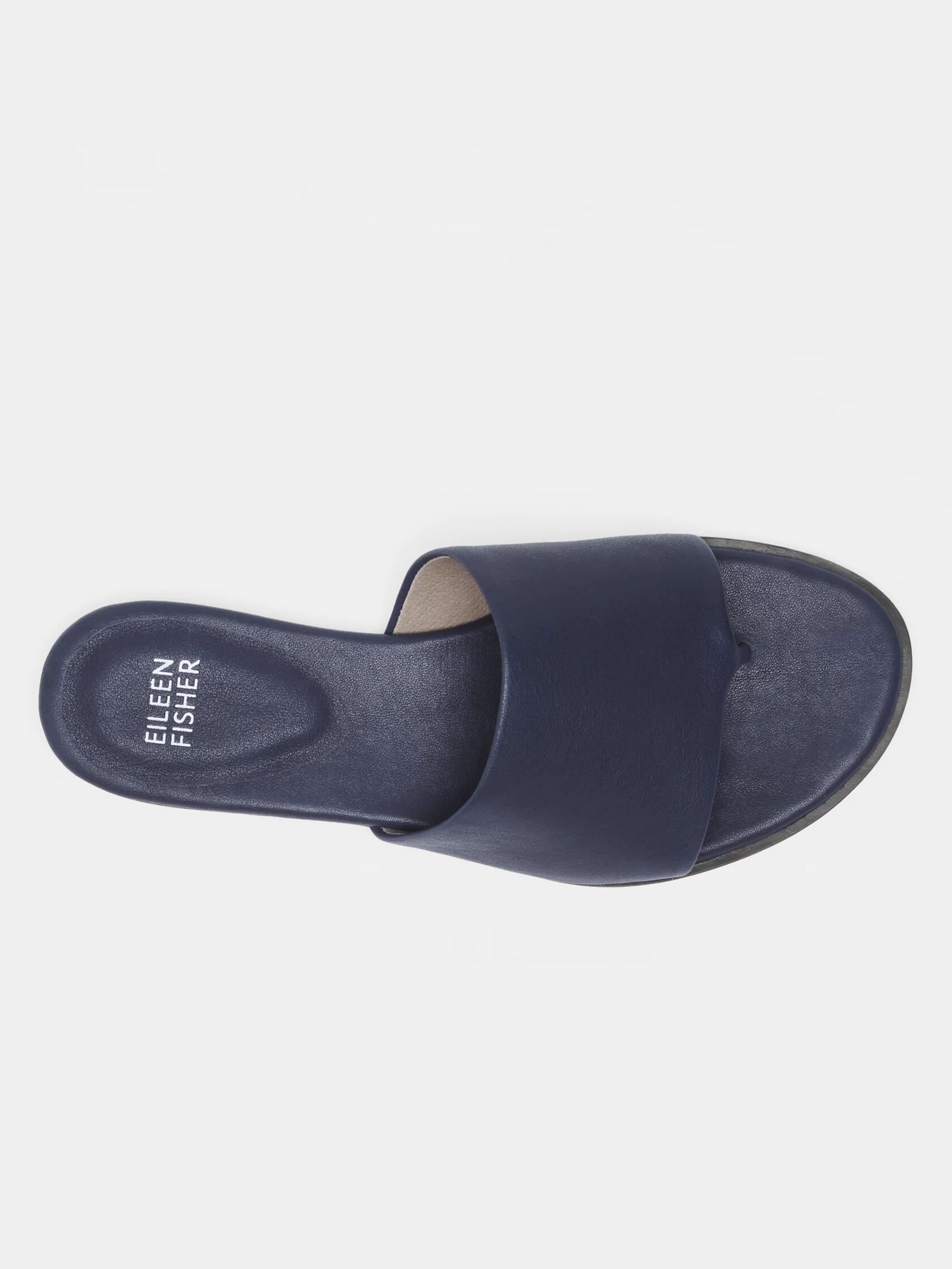 Edge Leather Slide Sandal