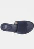 Edge Leather Slide Sandal