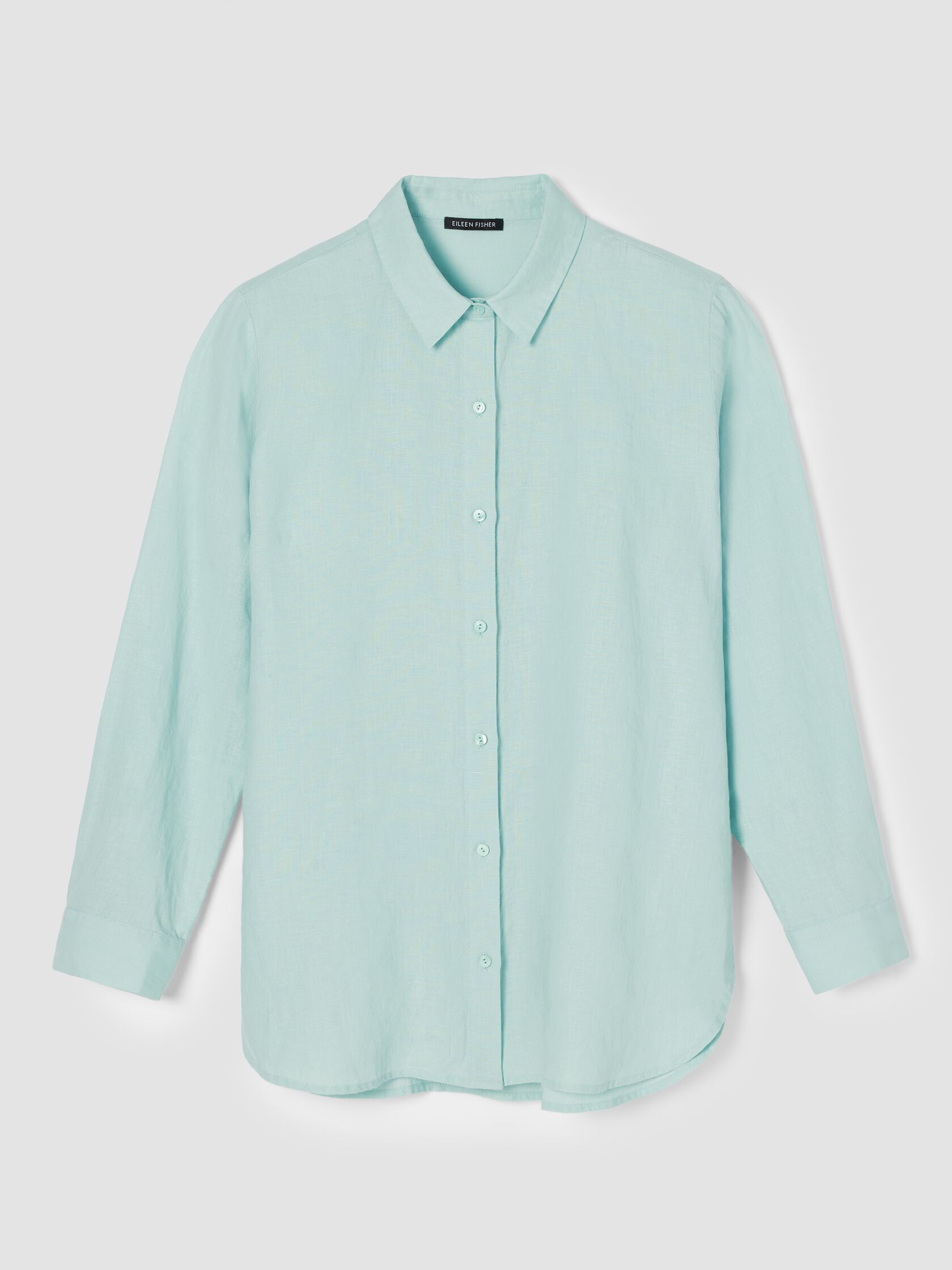 Organic Handkerchief Linen Classic Collar Shirt
