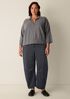 Brushed Organic Cotton Arch Pant